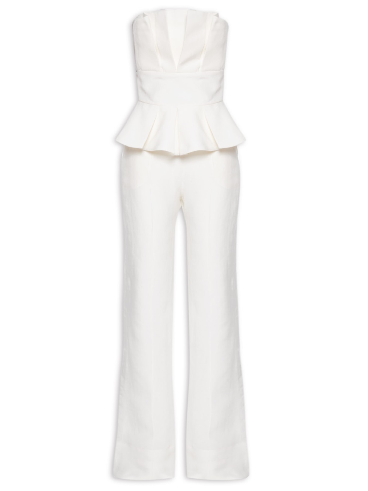 Conjunto Feminino Blusa E Calça Izabel - Branco