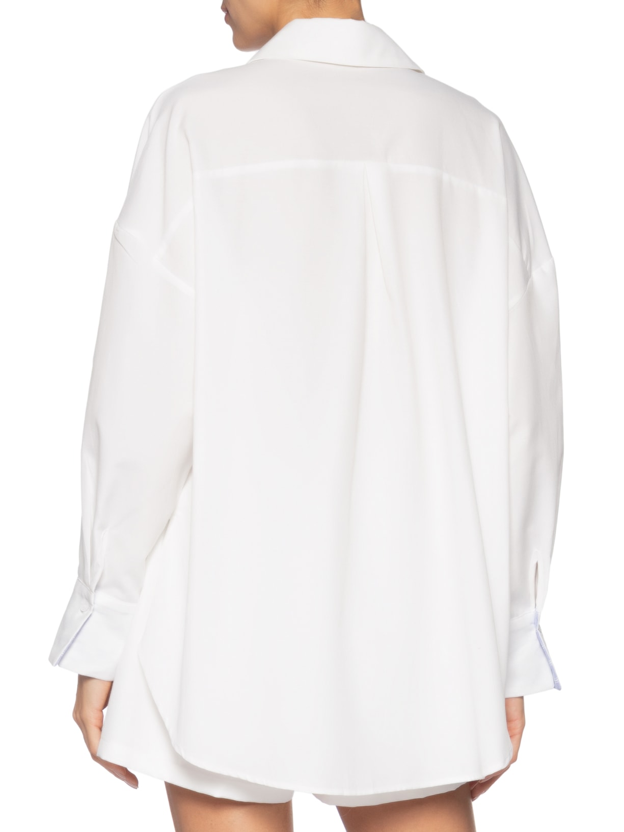 Conjunto Feminino Camisa e Short Branco Market 33