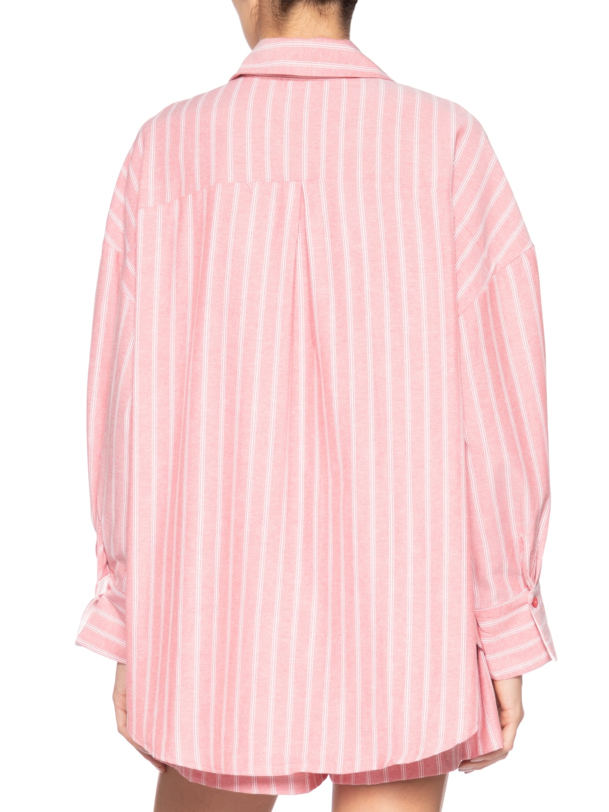 Conjunto Feminino Camisa e Short Vermelho Market 33