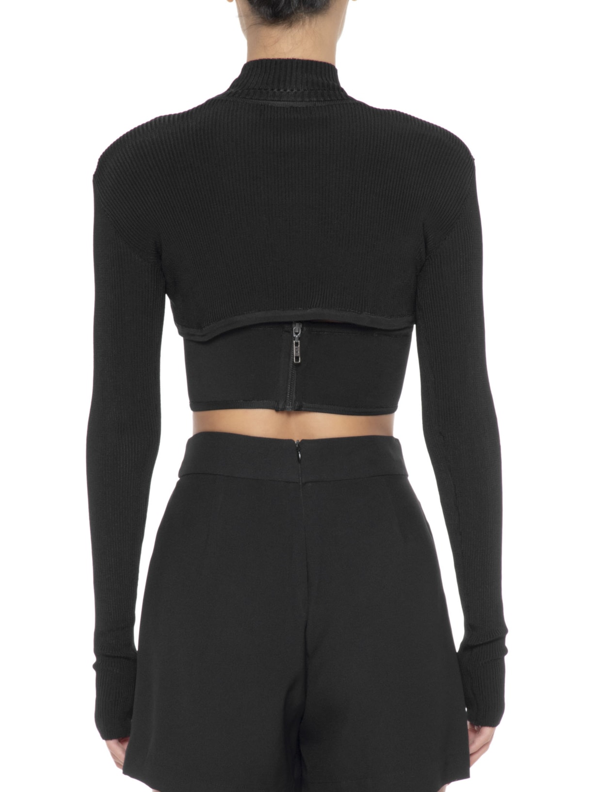 Conjunto Feminino Cesca Ocher Preto Niini