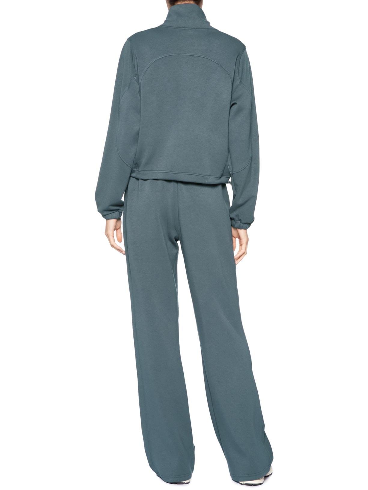 Conjunto Feminino de Moletom Cinza Market 33