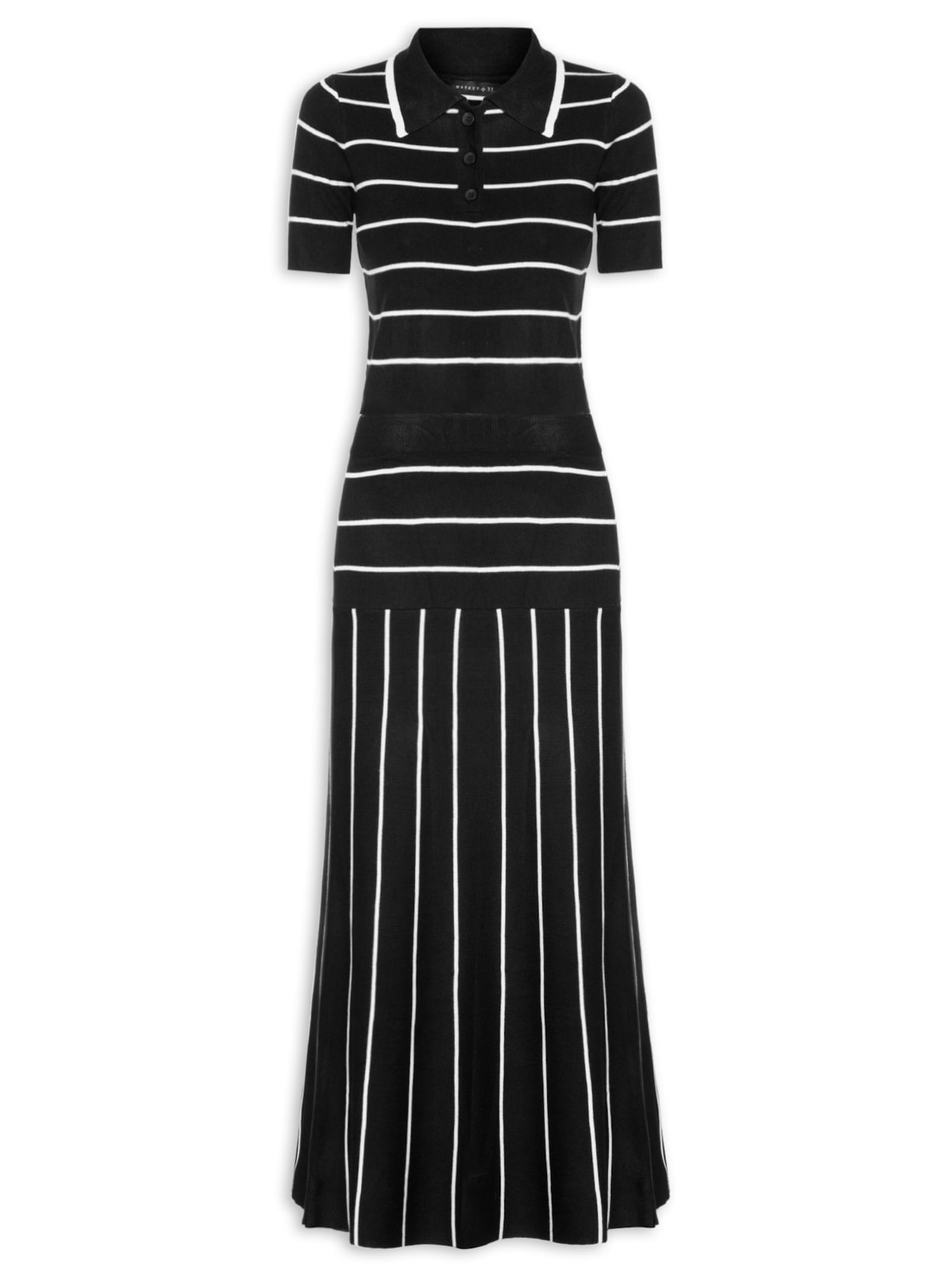 Conjunto Feminino Em Tricot - Preto