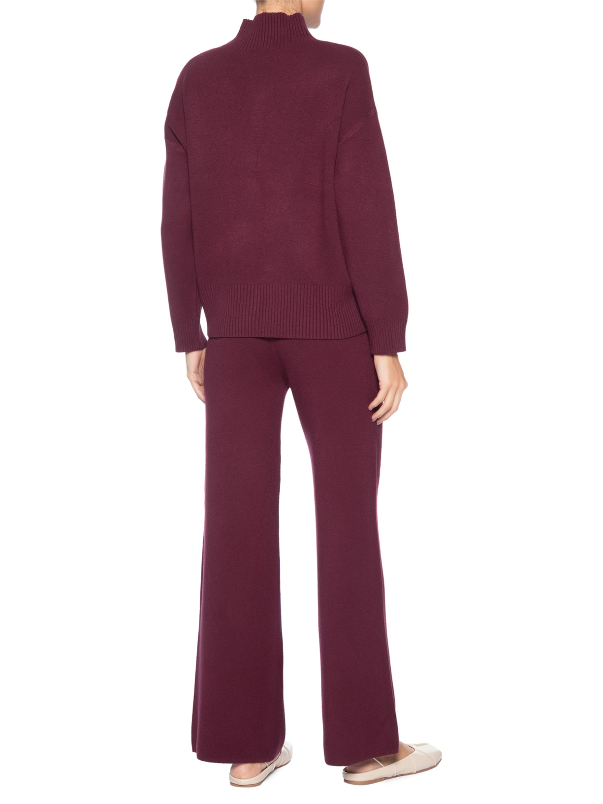 Conjunto Feminino em Tricot Vermelho Market 33