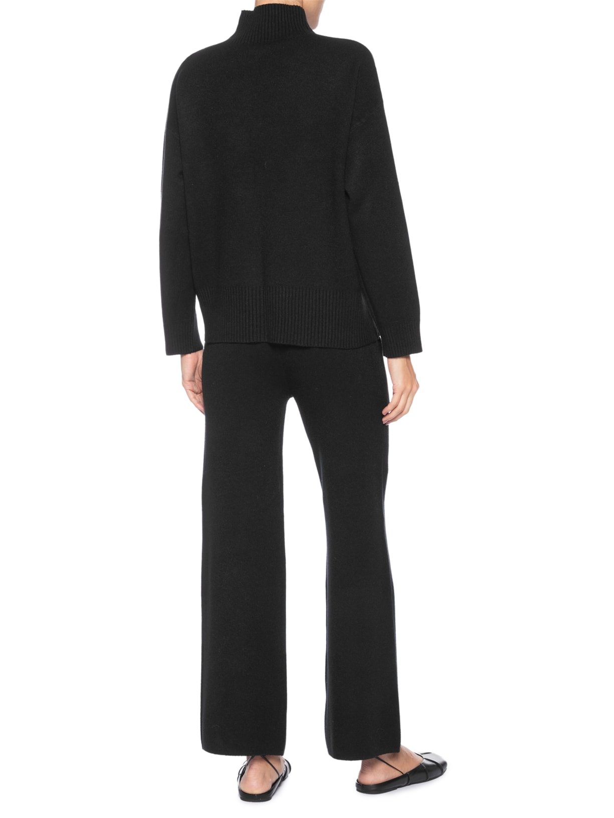Conjunto Feminino em Tricot – Preto Market 33