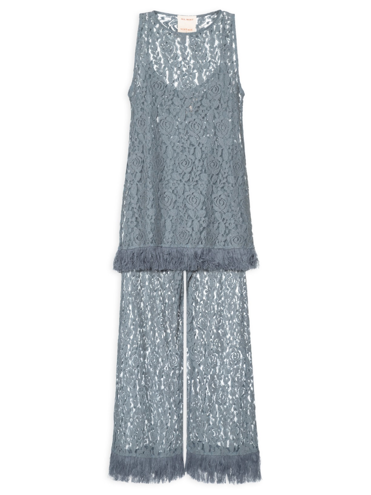 Conjunto Feminino Grace Azul All Most Vintage