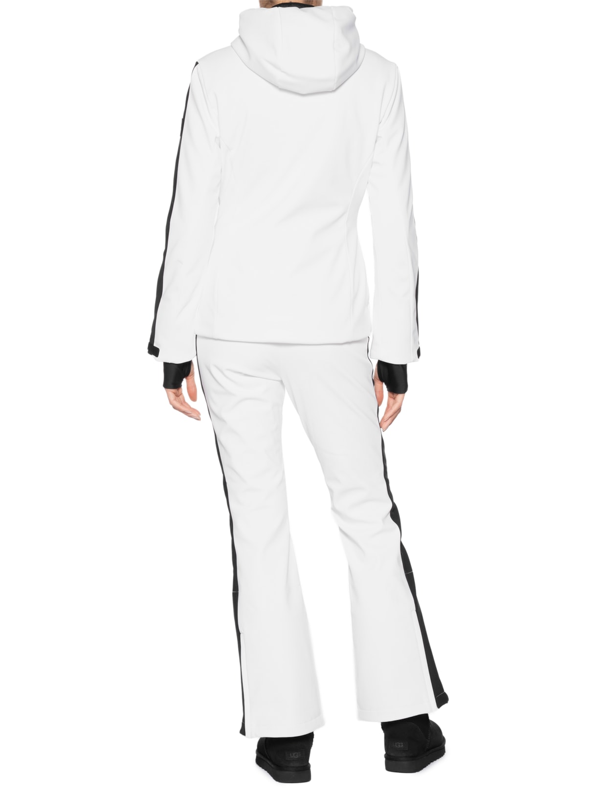 Conjunto Feminino Para Ski Branco Ea7 Emporio Armani