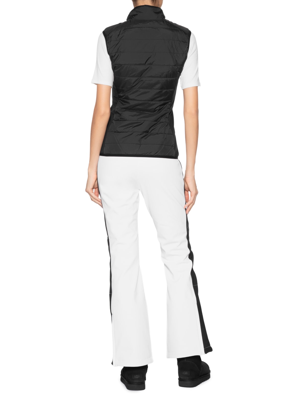 Conjunto Feminino Para Ski Branco Ea7 Emporio Armani