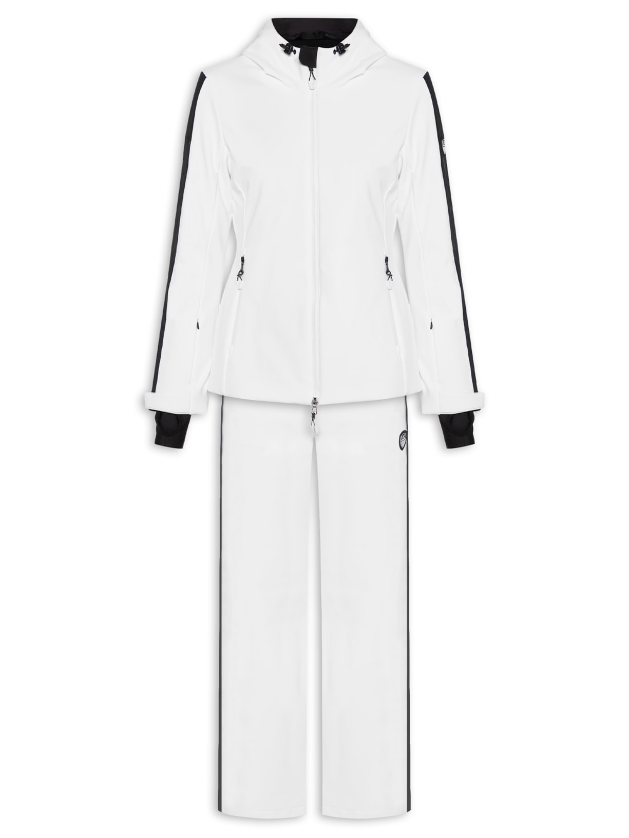 Conjunto Feminino Para Ski - Branco