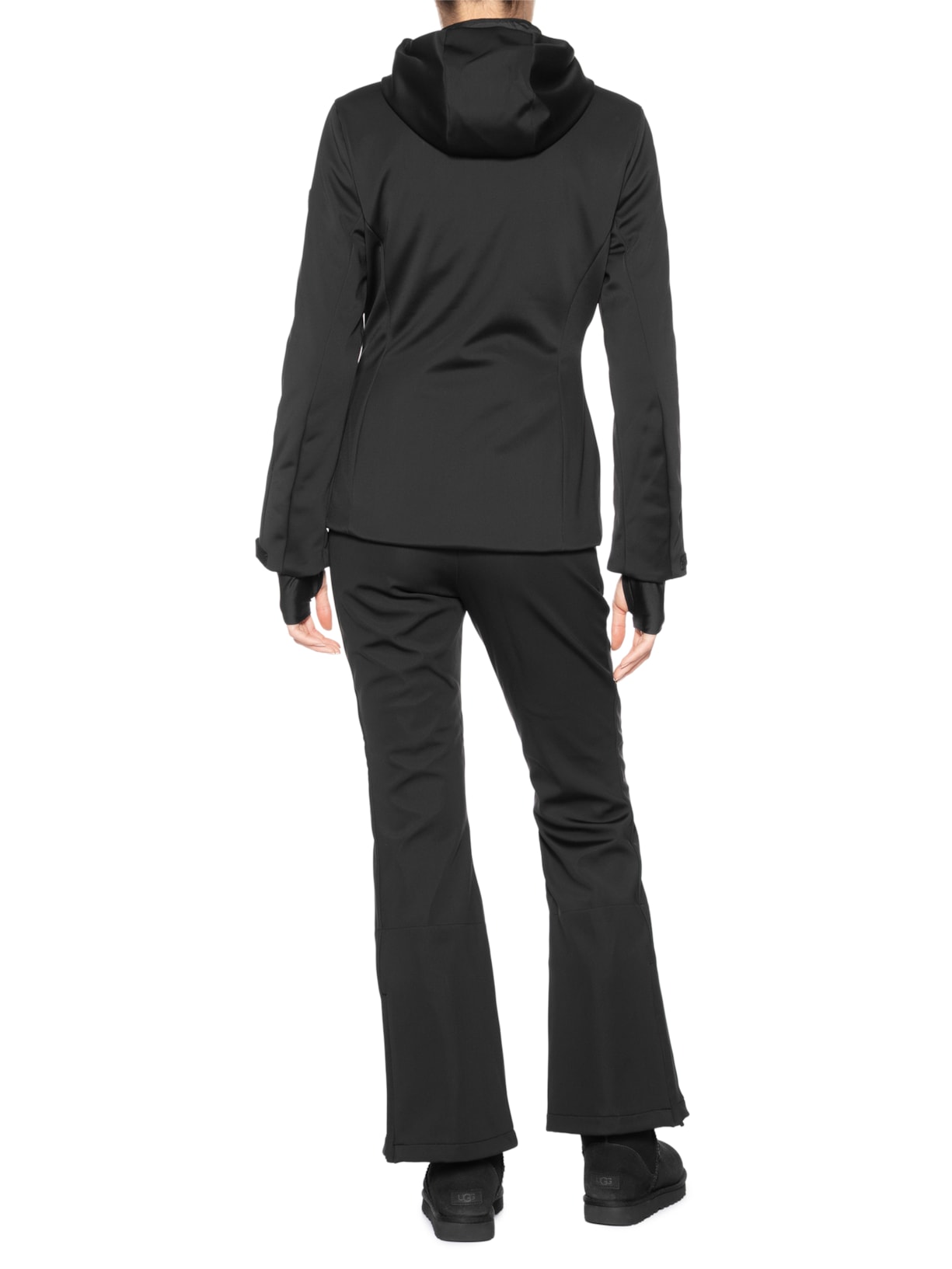 Conjunto Feminino Para Ski Preto Ea7 Emporio Armani