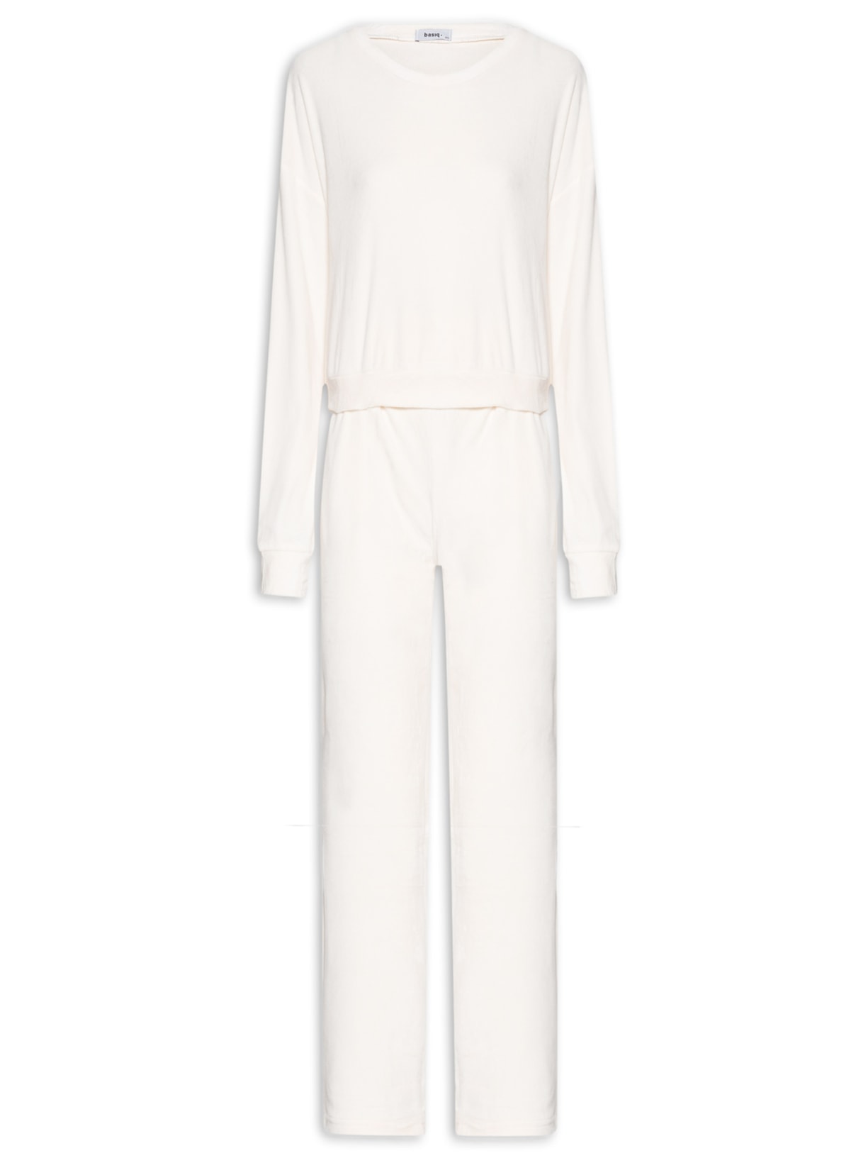 Conjunto Feminino Plush - Off White