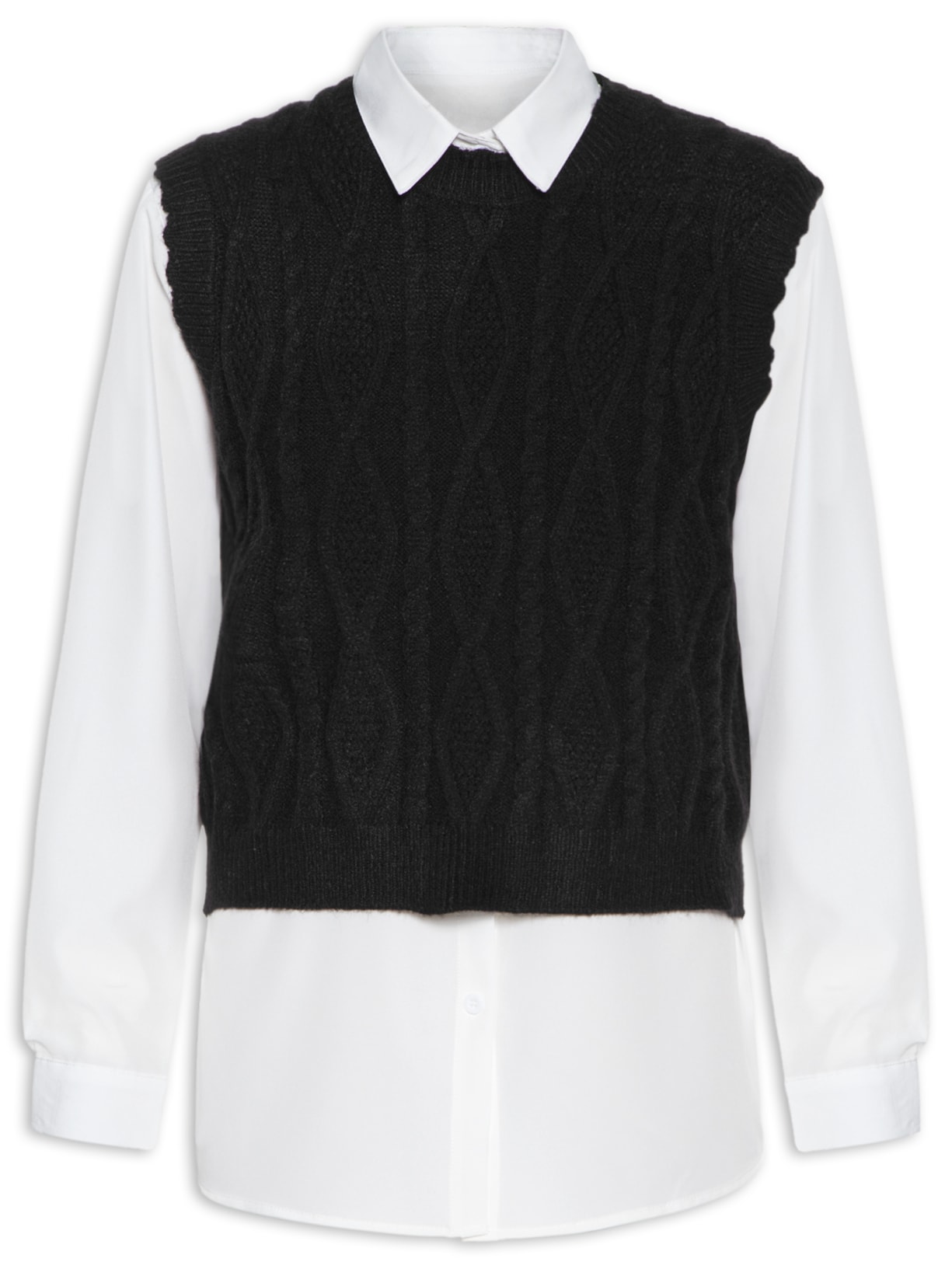 Conjunto Feminino Preto Basiq