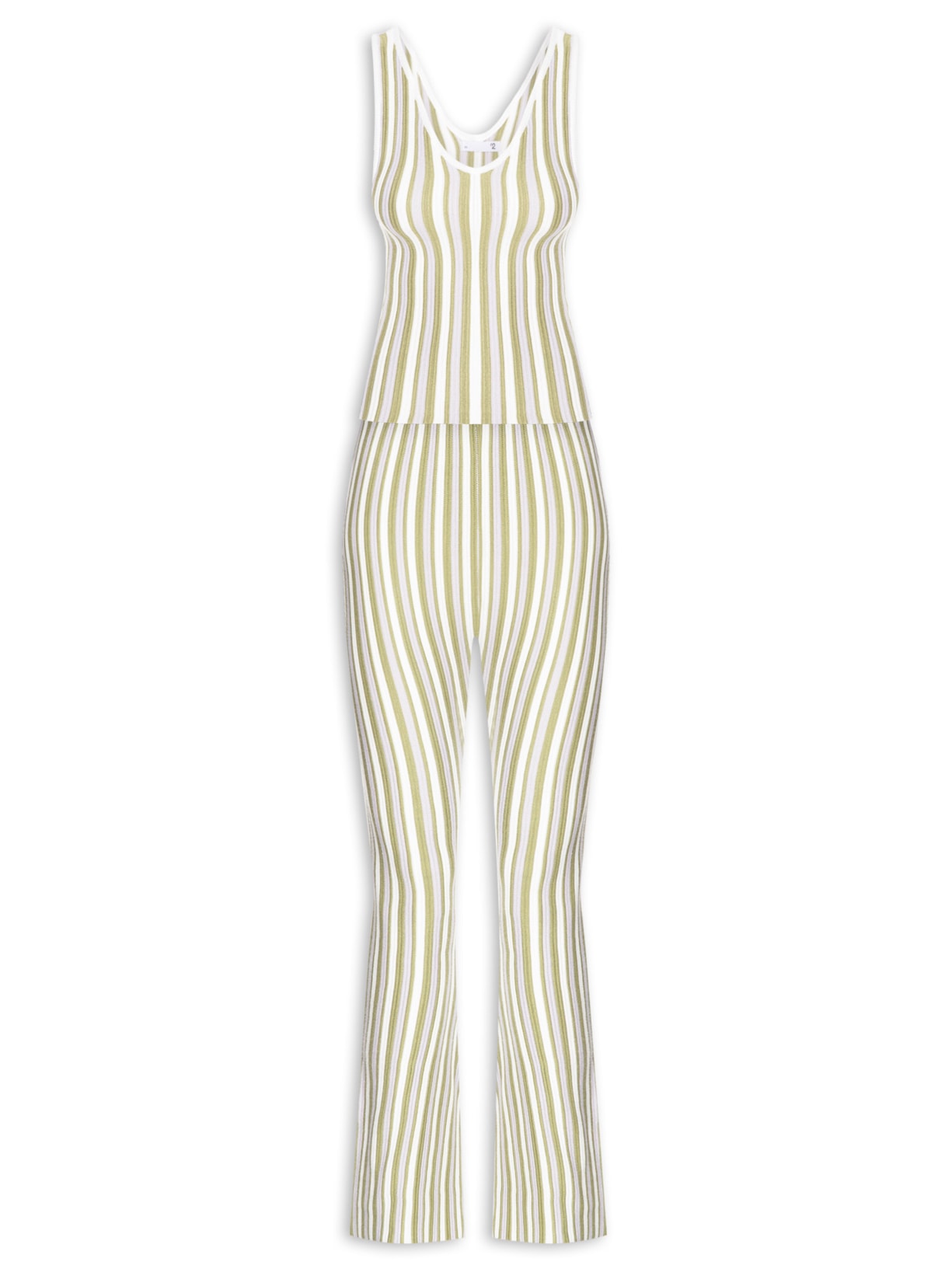 Conjunto Feminino Regata e Calça - Verde