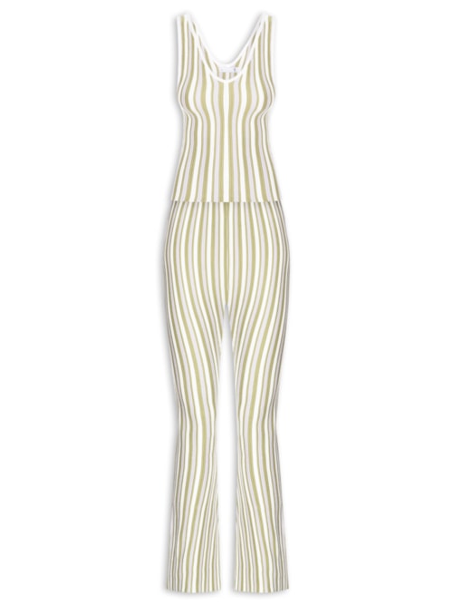 Conjunto Feminino Regata e Calça - Verde