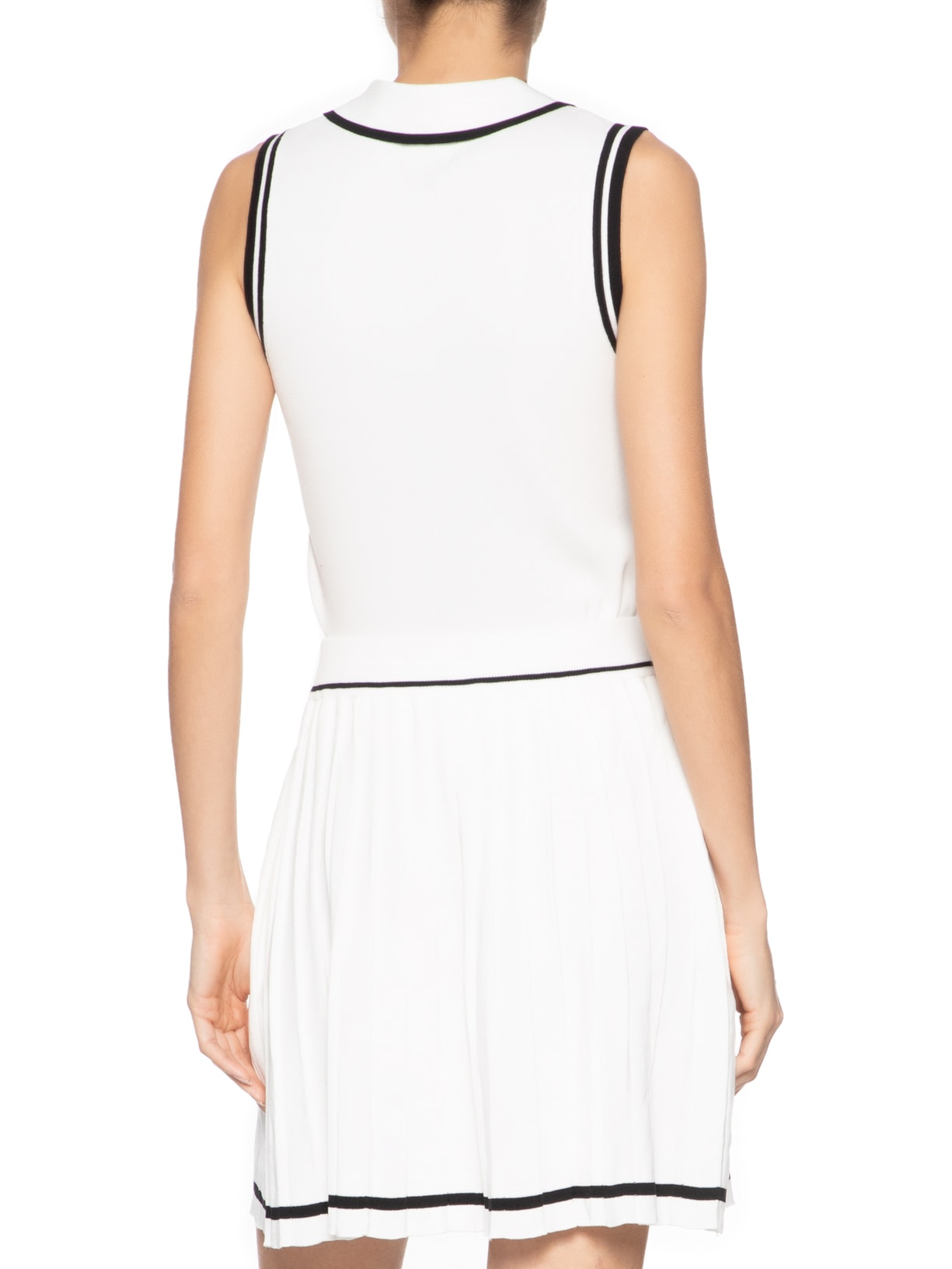 Conjunto Feminino Regata Polo E Saia Plissada Off White Market 33
