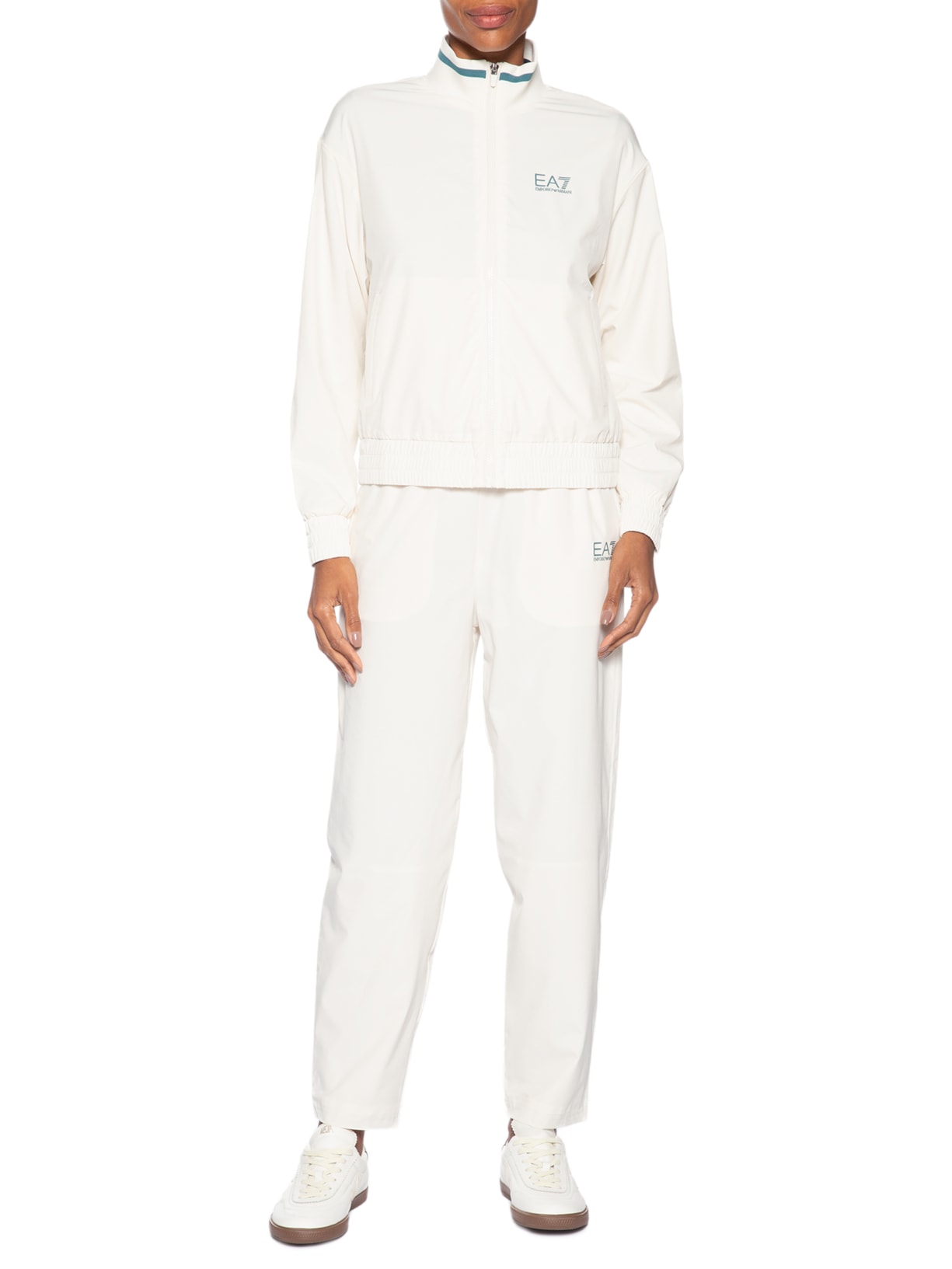 Conjunto Feminino Tennis Pro Ventus7 Bege Ea7 Emporio Armani