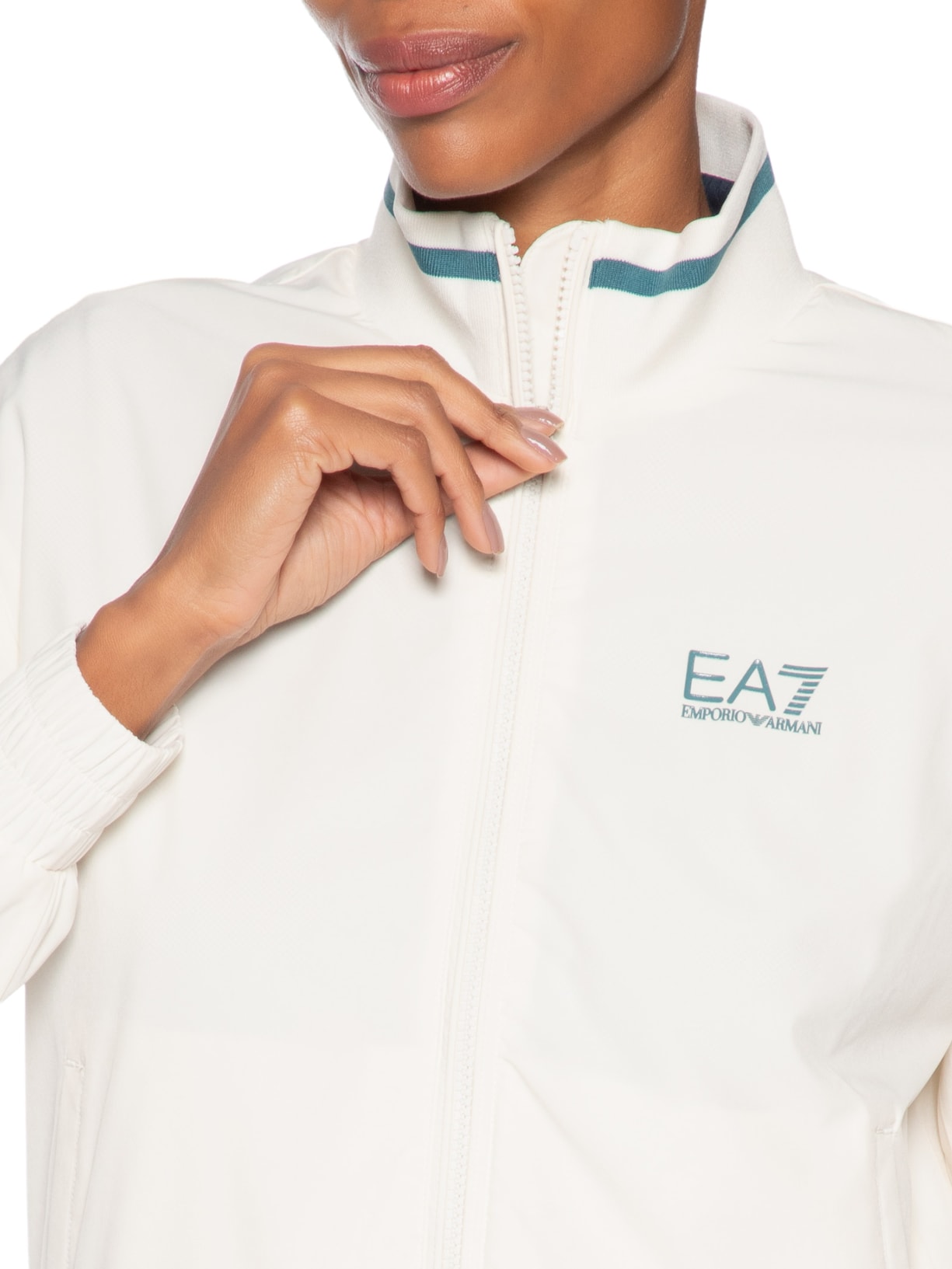 Conjunto Feminino Tennis Pro Ventus7 Bege Ea7 Emporio Armani