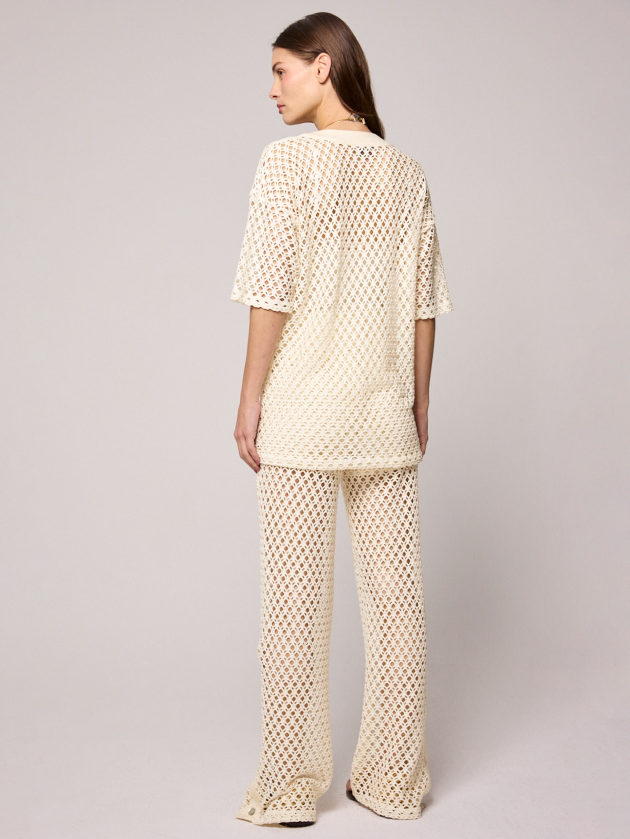 Conjunto Feminino Travis V26 Off White Mixed