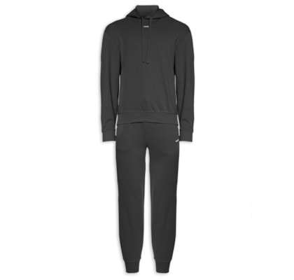 Conjunto Masculino Agasalho Tracksuit Dapodayote - Preto