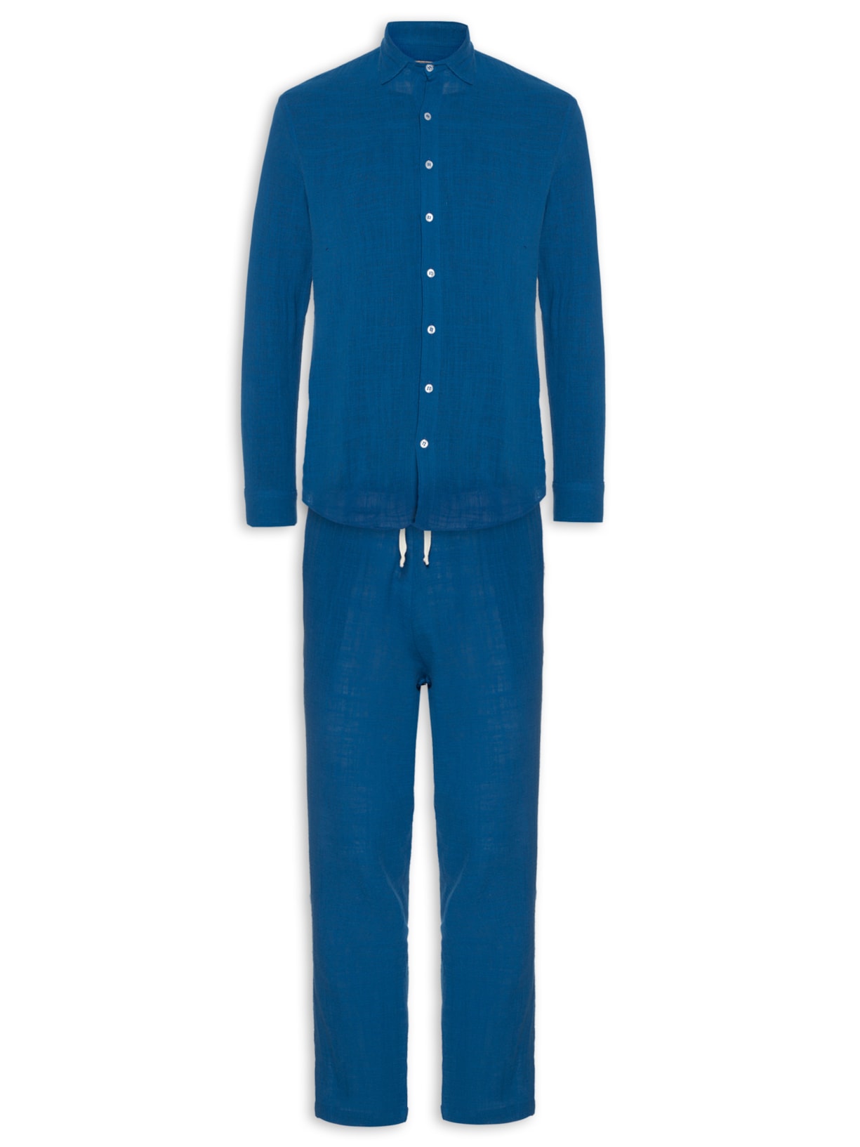 Conjunto Masculino Full Look Azul  Parioca