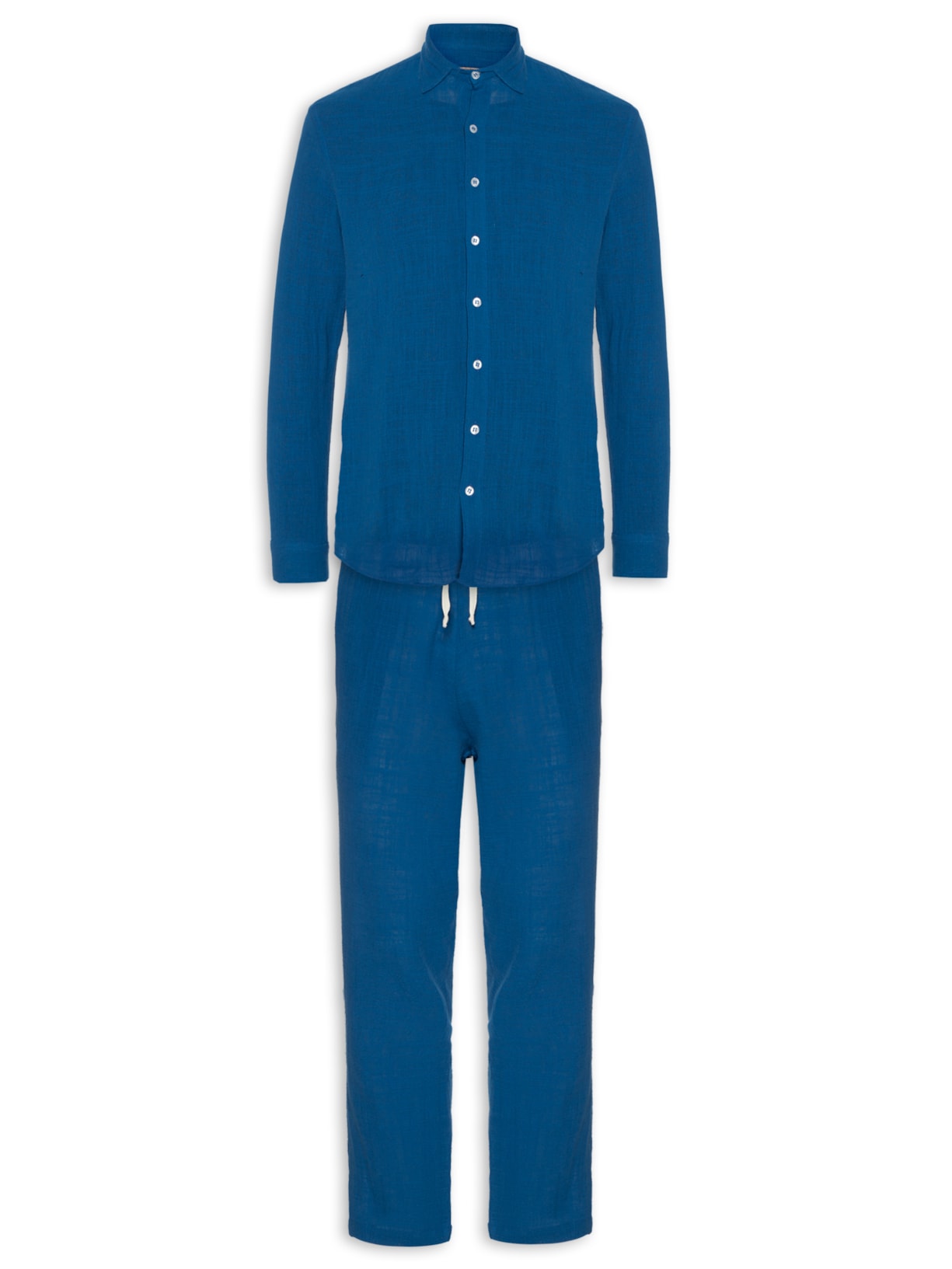 Conjunto Masculino Full Look - Azul