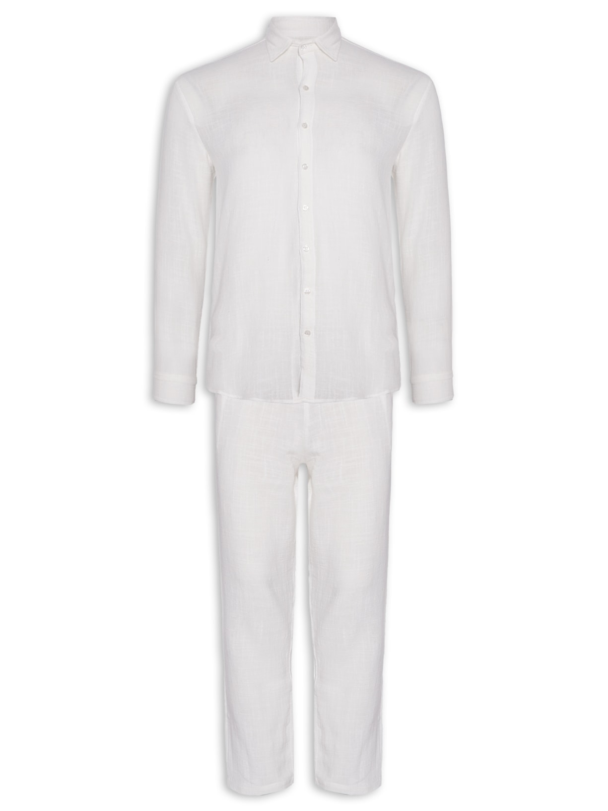 Conjunto Masculino Full Look - Branco