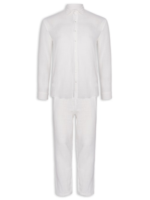 Conjunto Masculino Full Look - Branco