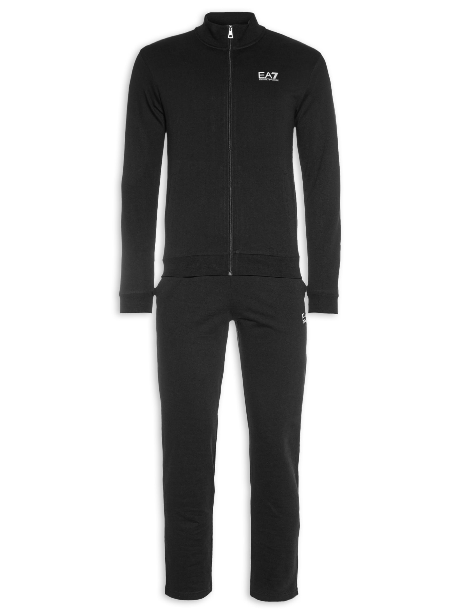 Conjunto Masculino Jaqueta E Calça - Ea7 Emporio Armani - Preto