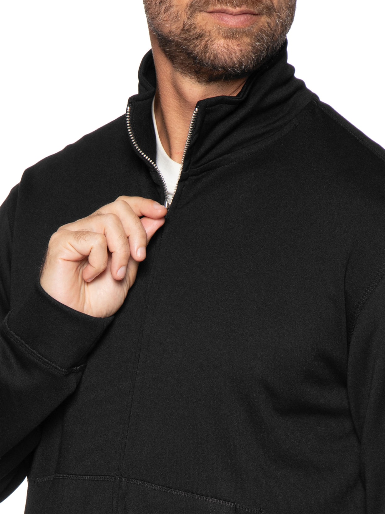 Conjunto Masculino Moletom Preto '2 Essential