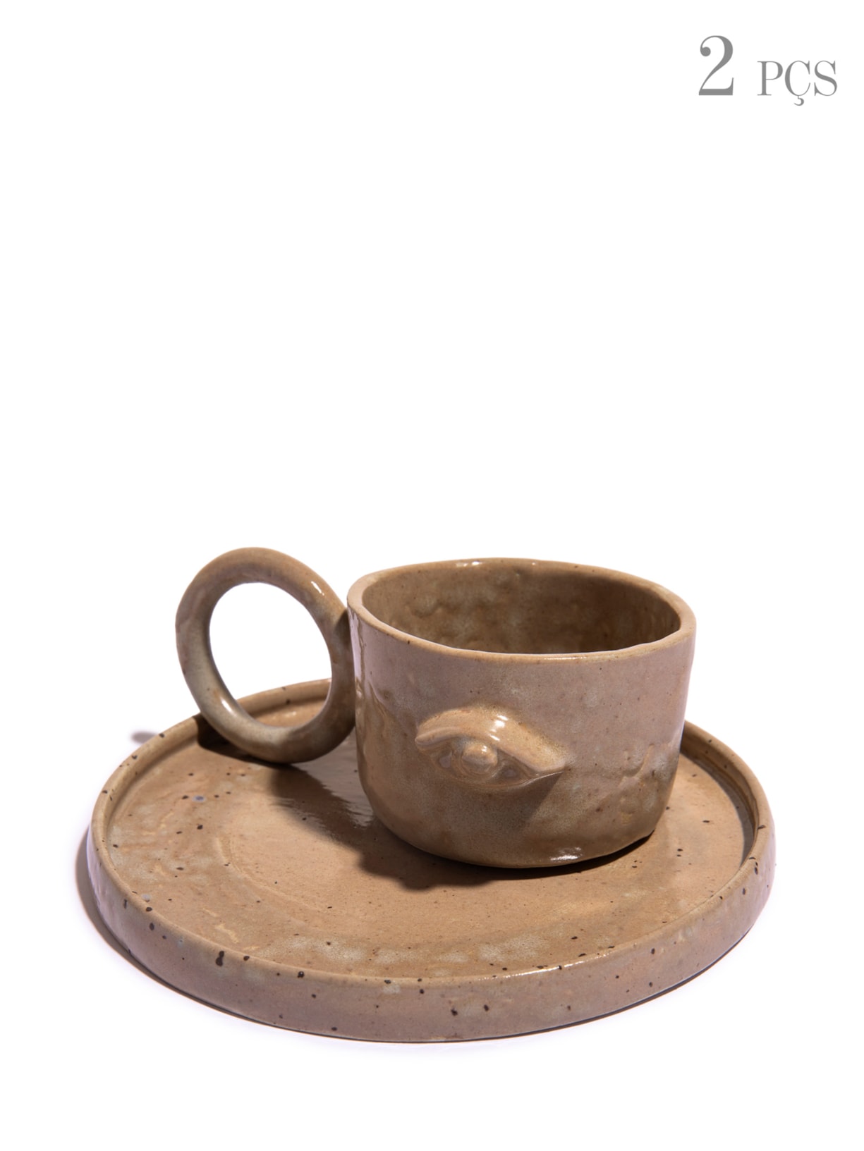 Conjunto Olhar Para Dentro - Bege