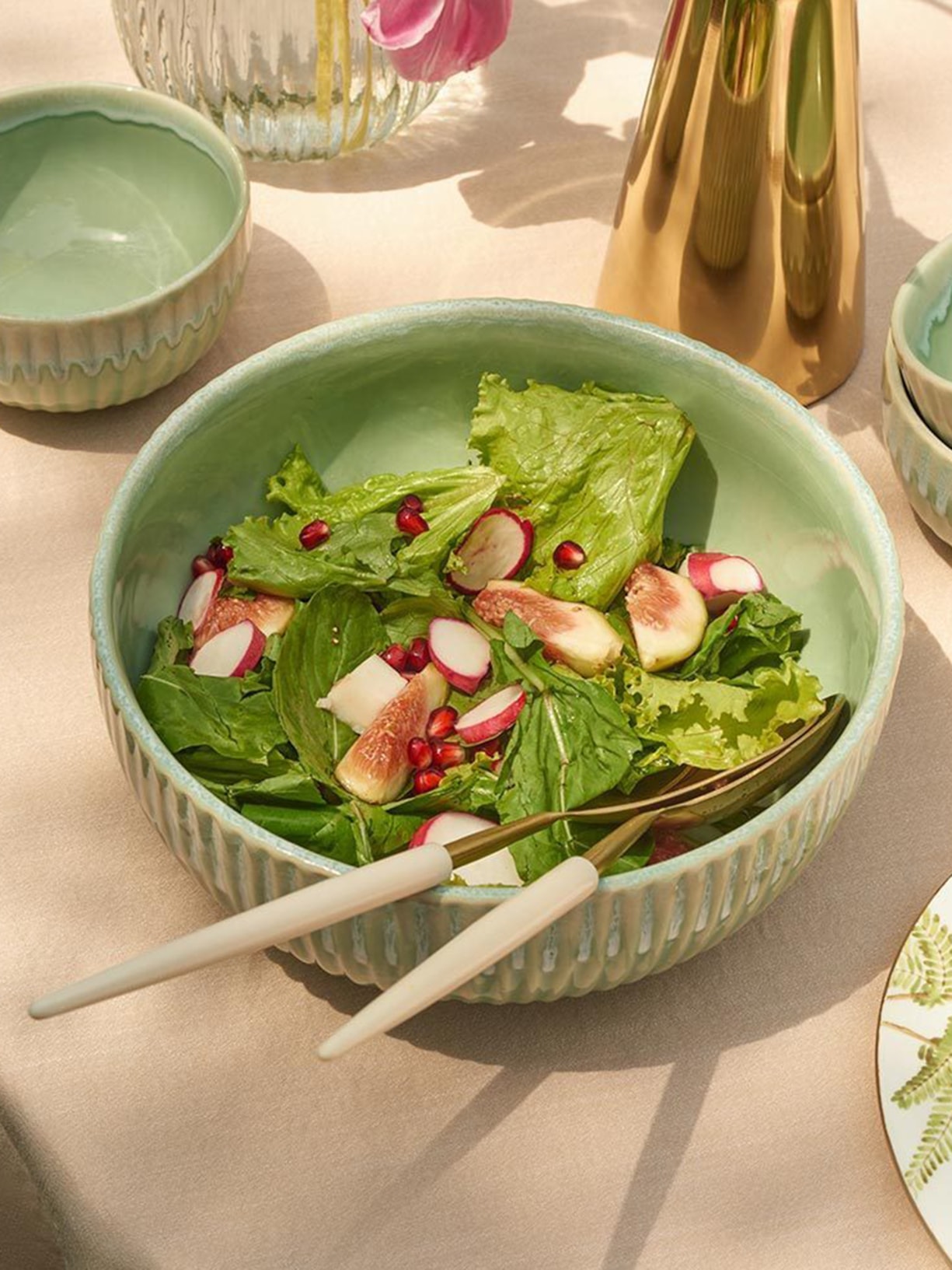 Conjunto Talher Servir Adelia Dourado Le Lis Casa