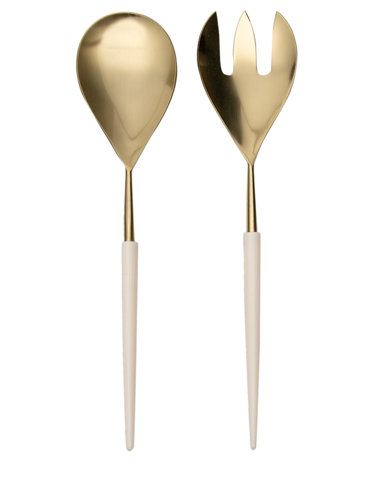 Conjunto Talher Servir Adelia - Dourado
