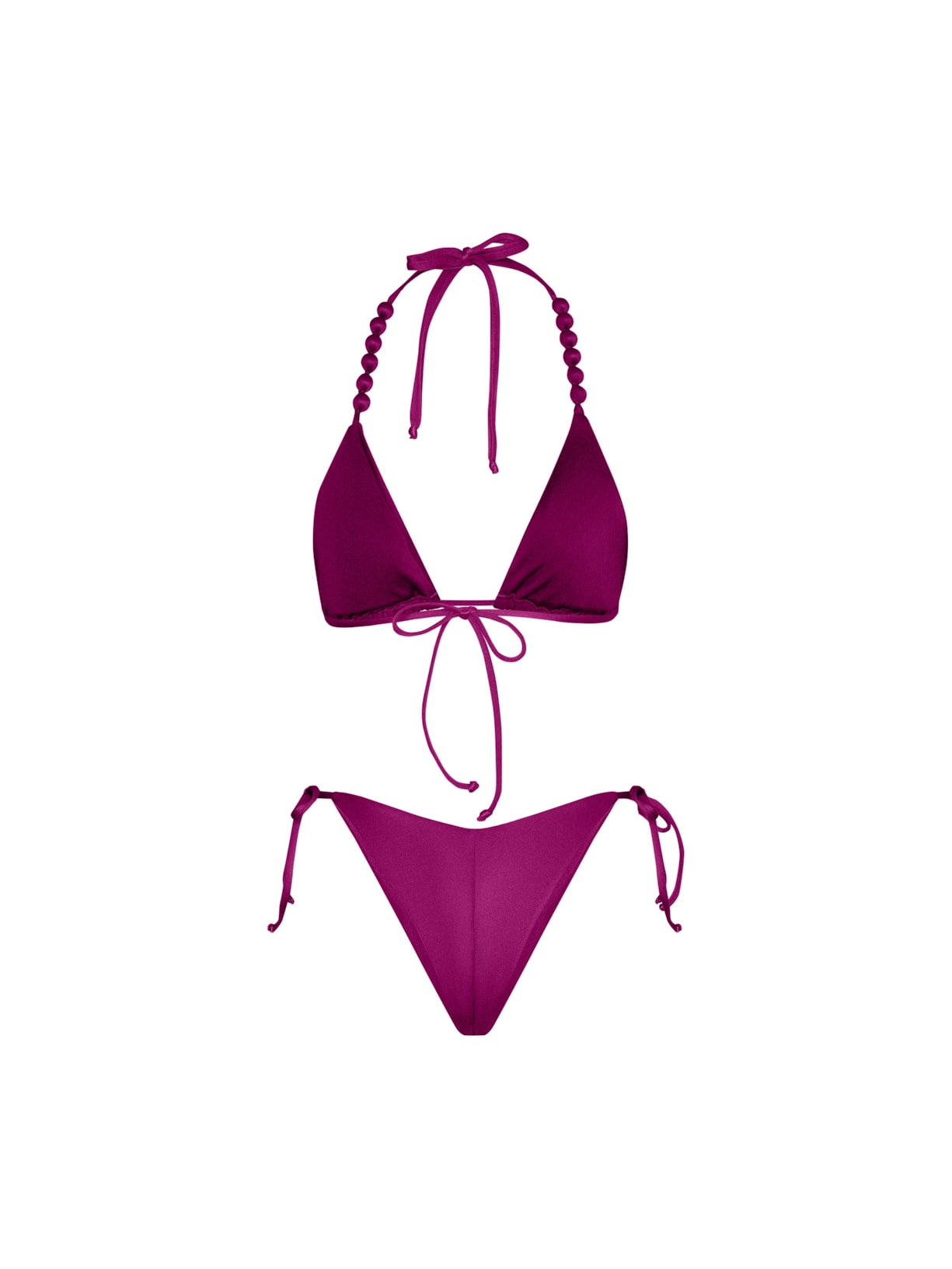 Conjunto Top Doze Uvas E Calcinha String Sorte Romã Suntime