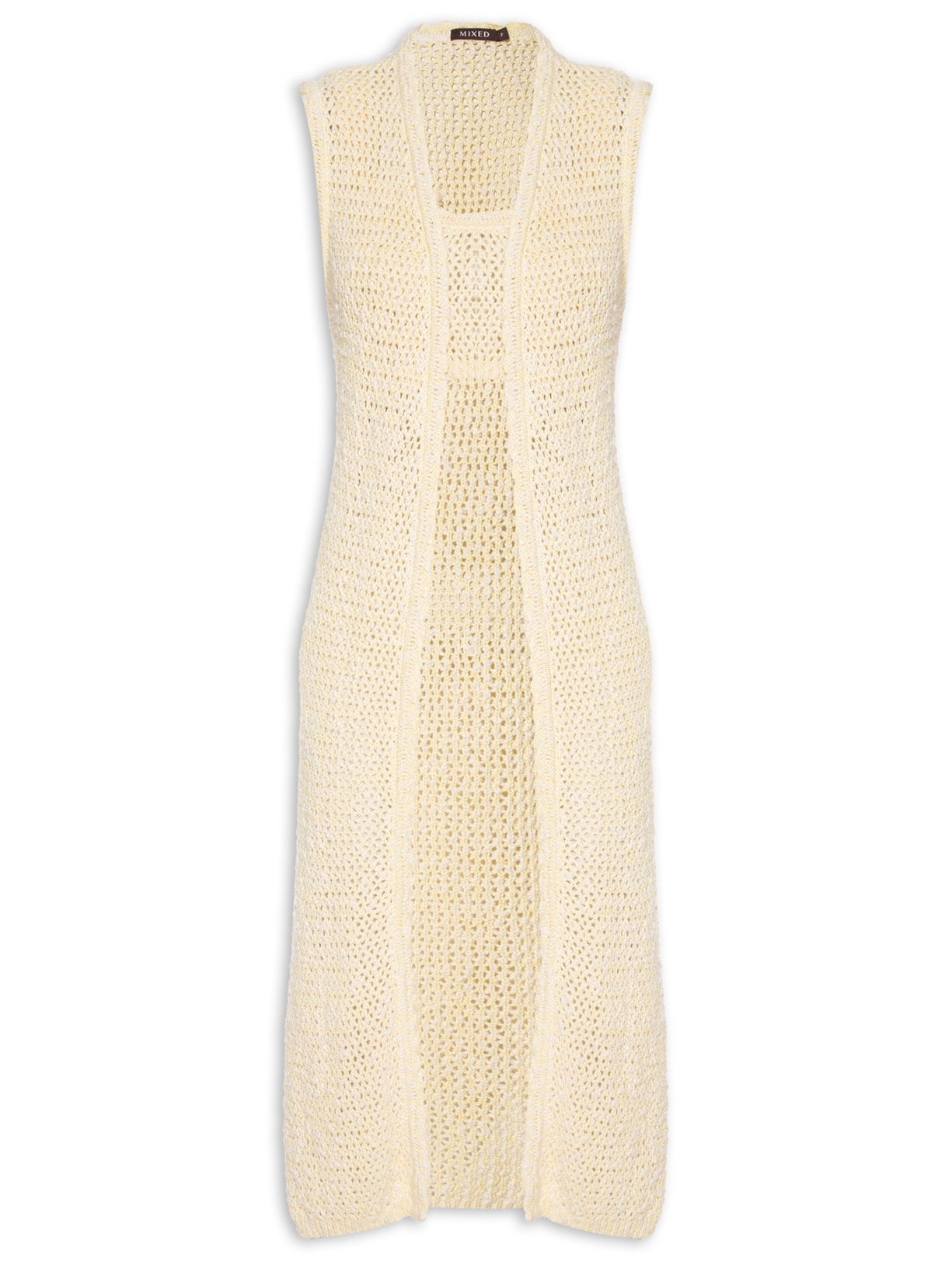 Conjunto Twin Set Tricot Must - Amarelo