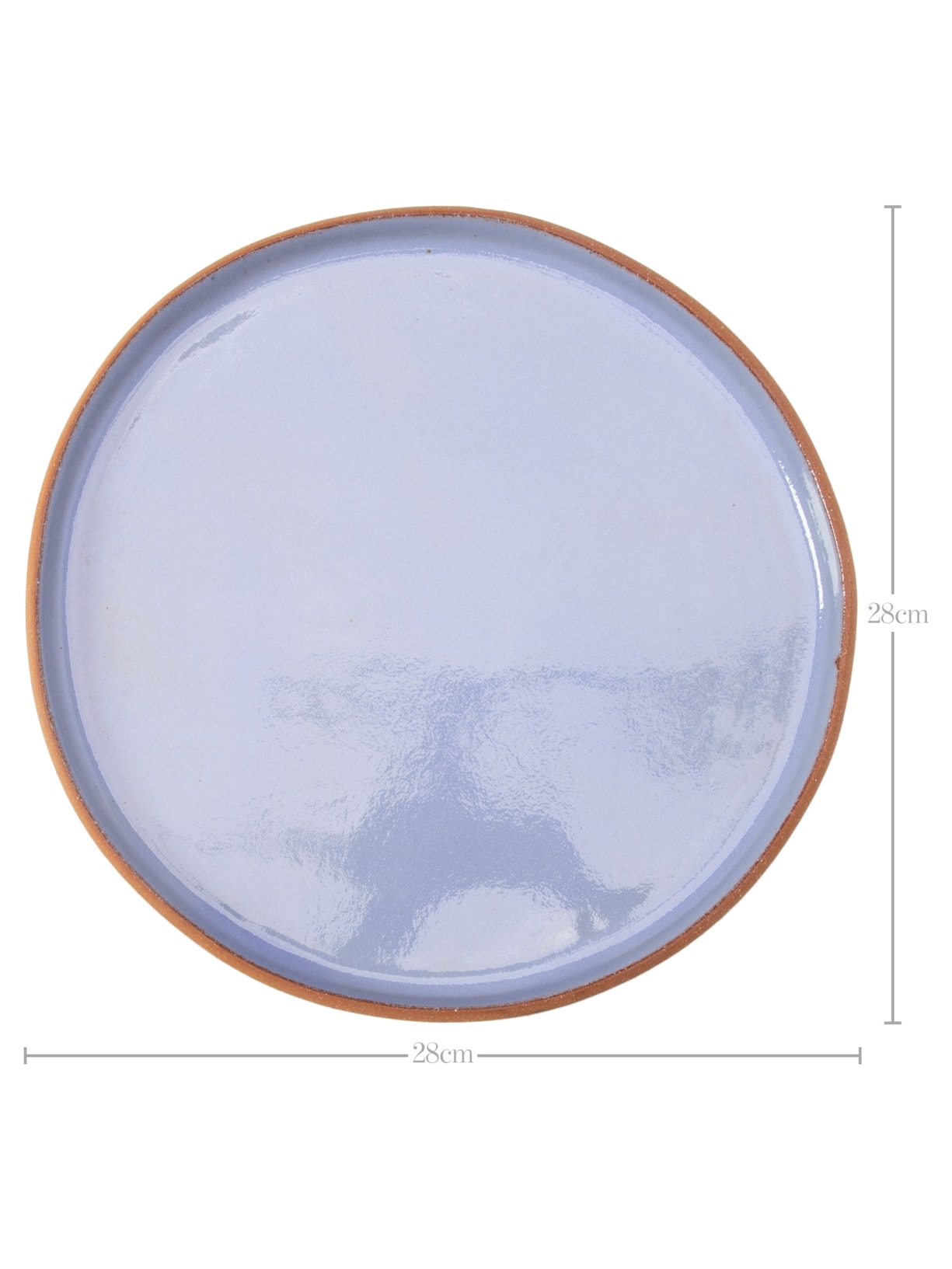 Conjuntos De Pratos Orgânicos 2 Unidades Azul Luli Ateliê