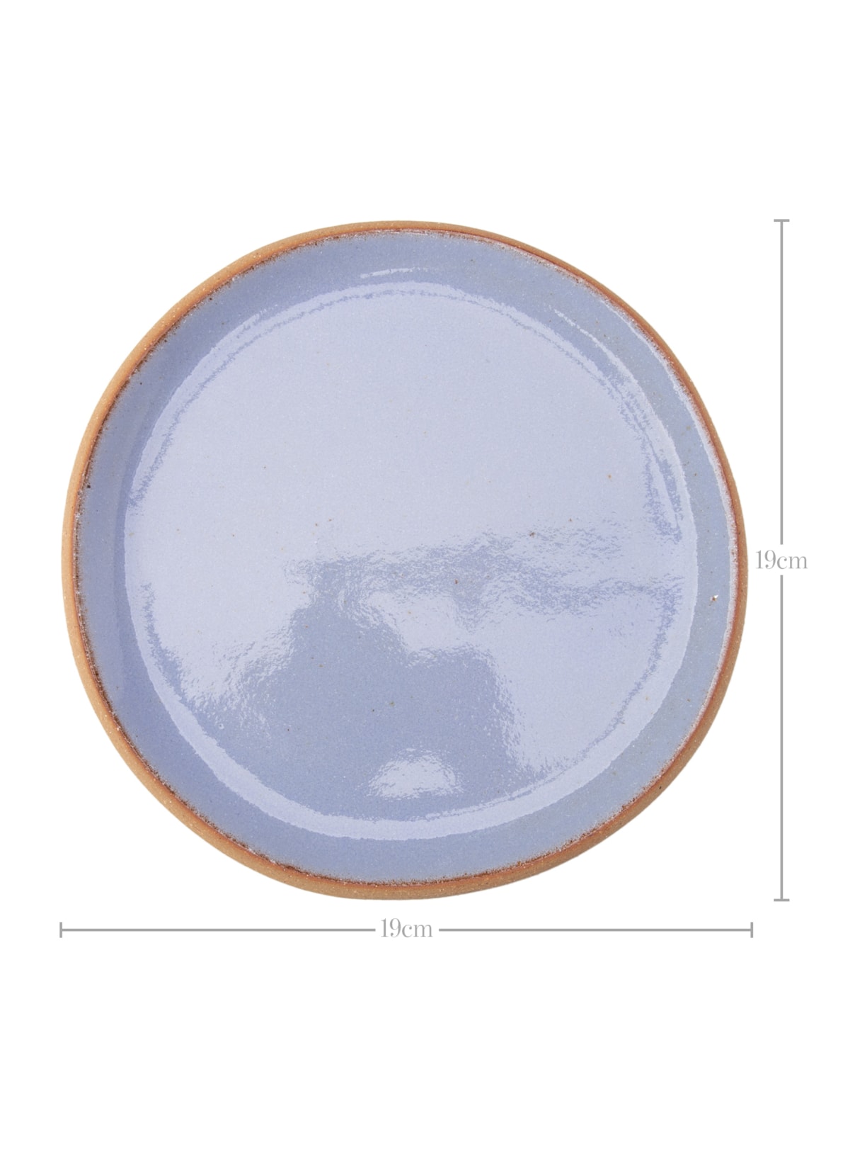 Conjuntos De Pratos Orgânicos 2 Unidades Azul Luli Ateliê