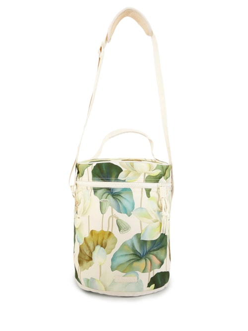 Cooler Farofa Flor De Lótus - Branco
