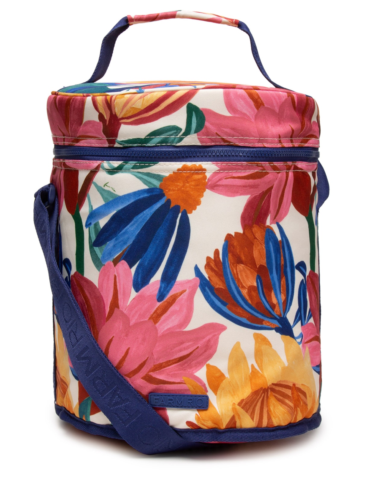 Cooler Farofa Floral Luiza - Rosa