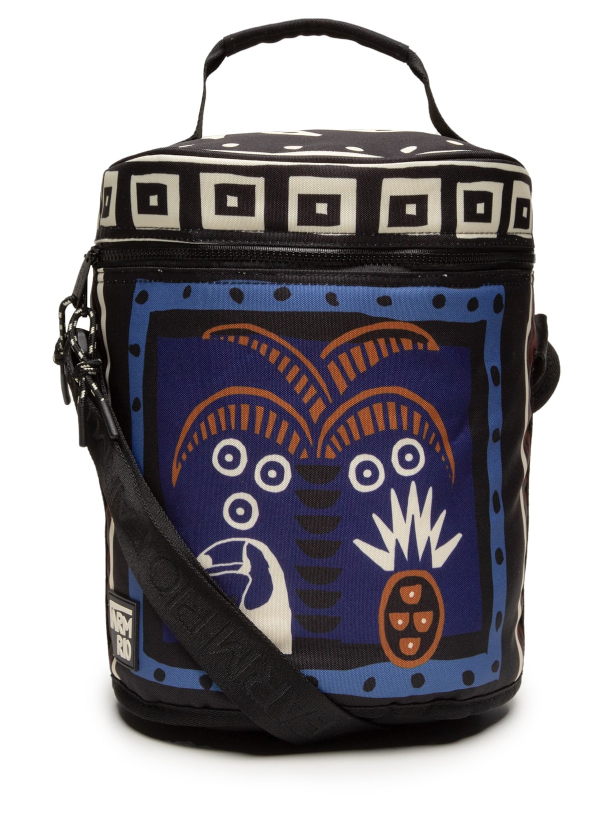 Cooler Farofa Gráfico Tropi - Preto