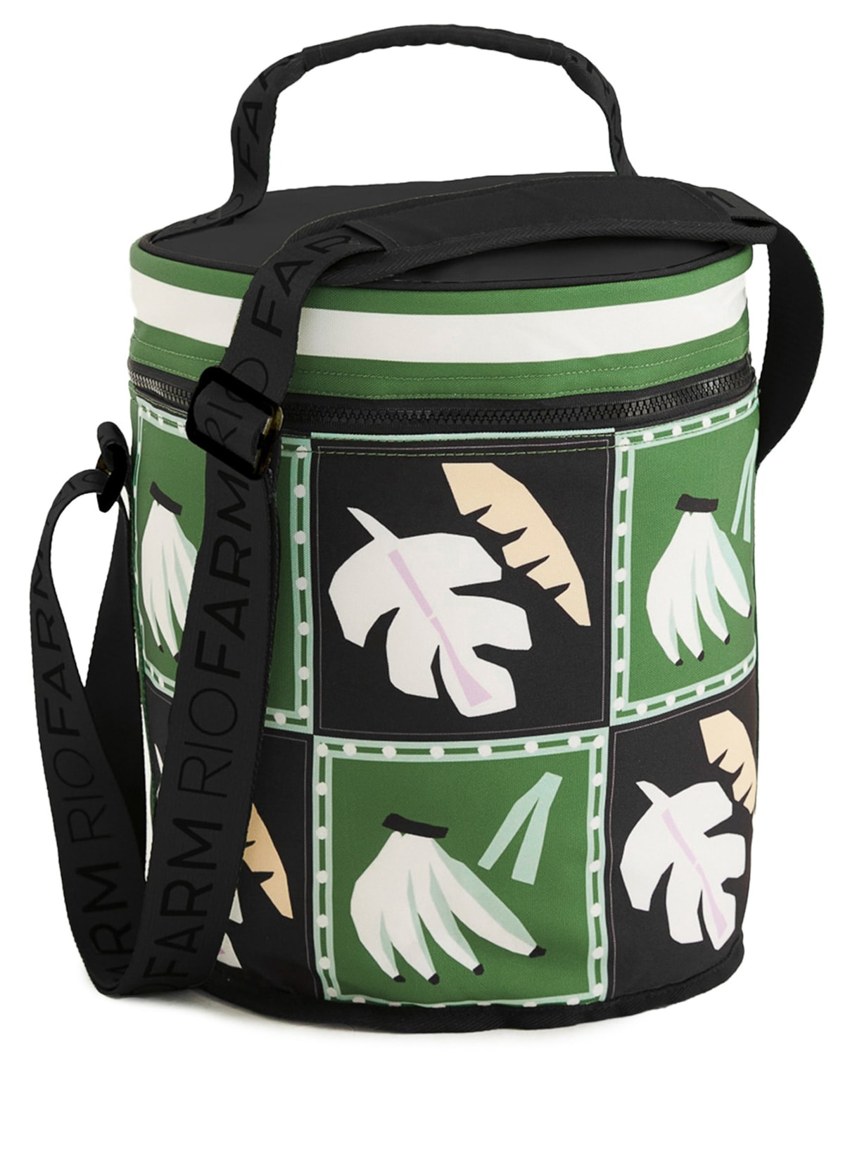 Cooler Farofa Lenço Brasil Multicolorido - Preto