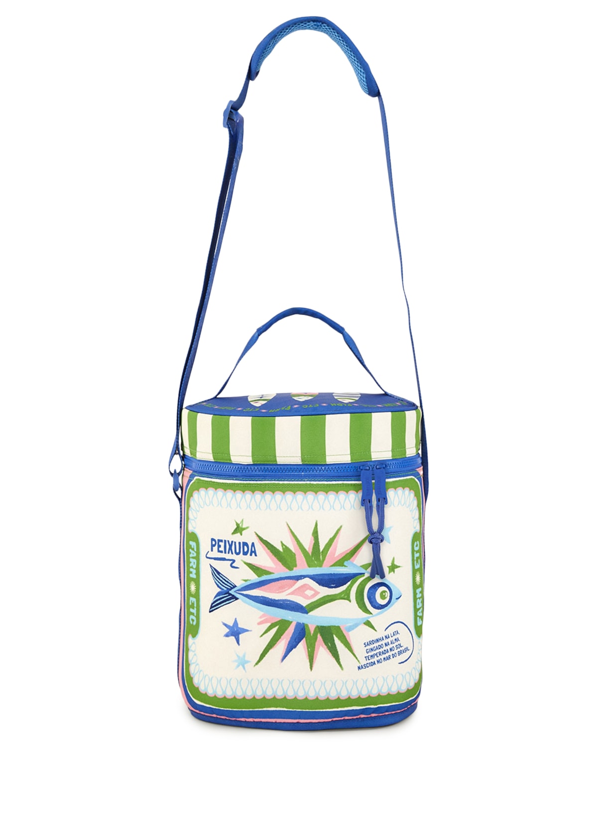 Cooler Farofa Rótulos Sardinha – Azul Farm Etc