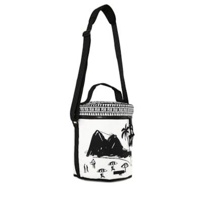 Cooler Farofa Surfarm Lenço RJ - Preto