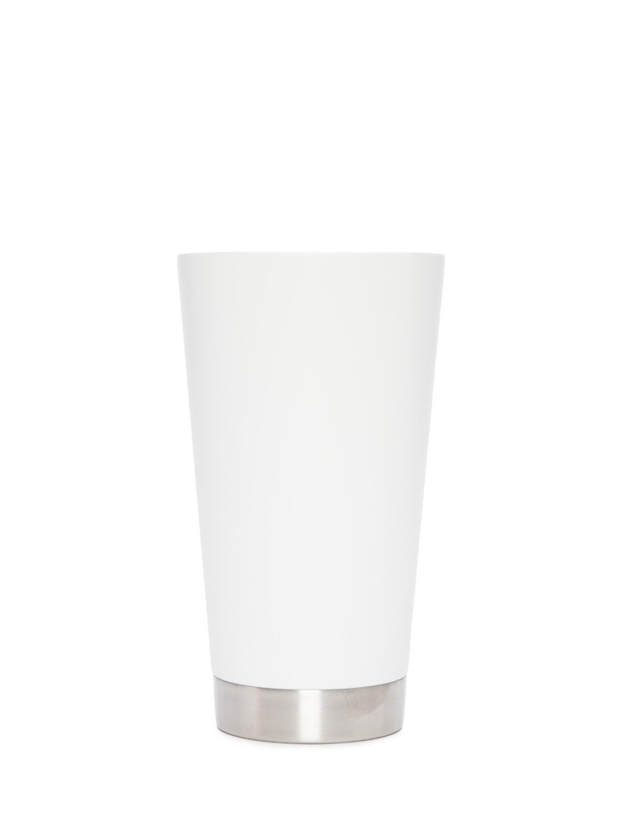 Copo Beer Em Aço Inox 473ml - Branco