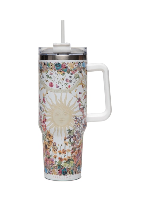 Copo Feminino Térmico Solar 1200ml - Branco