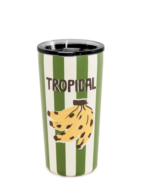 Copo Glub Banana Tropical 500ML - Verde