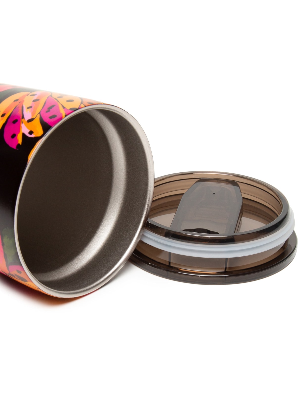 Copo Glub Flor De Banana 500ML Preto Farm Etc