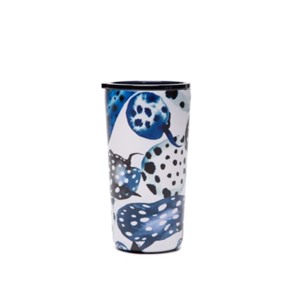 Copo Glub Glub 500ml Arraia Poá - Azul