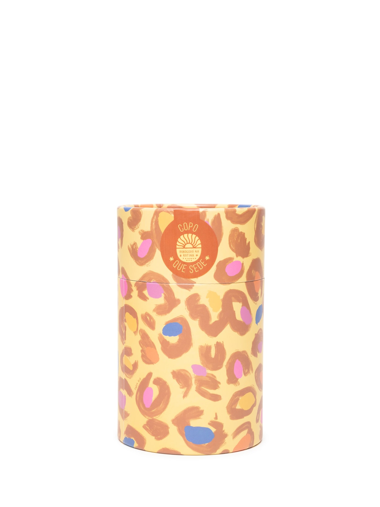 Copo Que Sede 450ml Estudante Amarelo Farm Etc