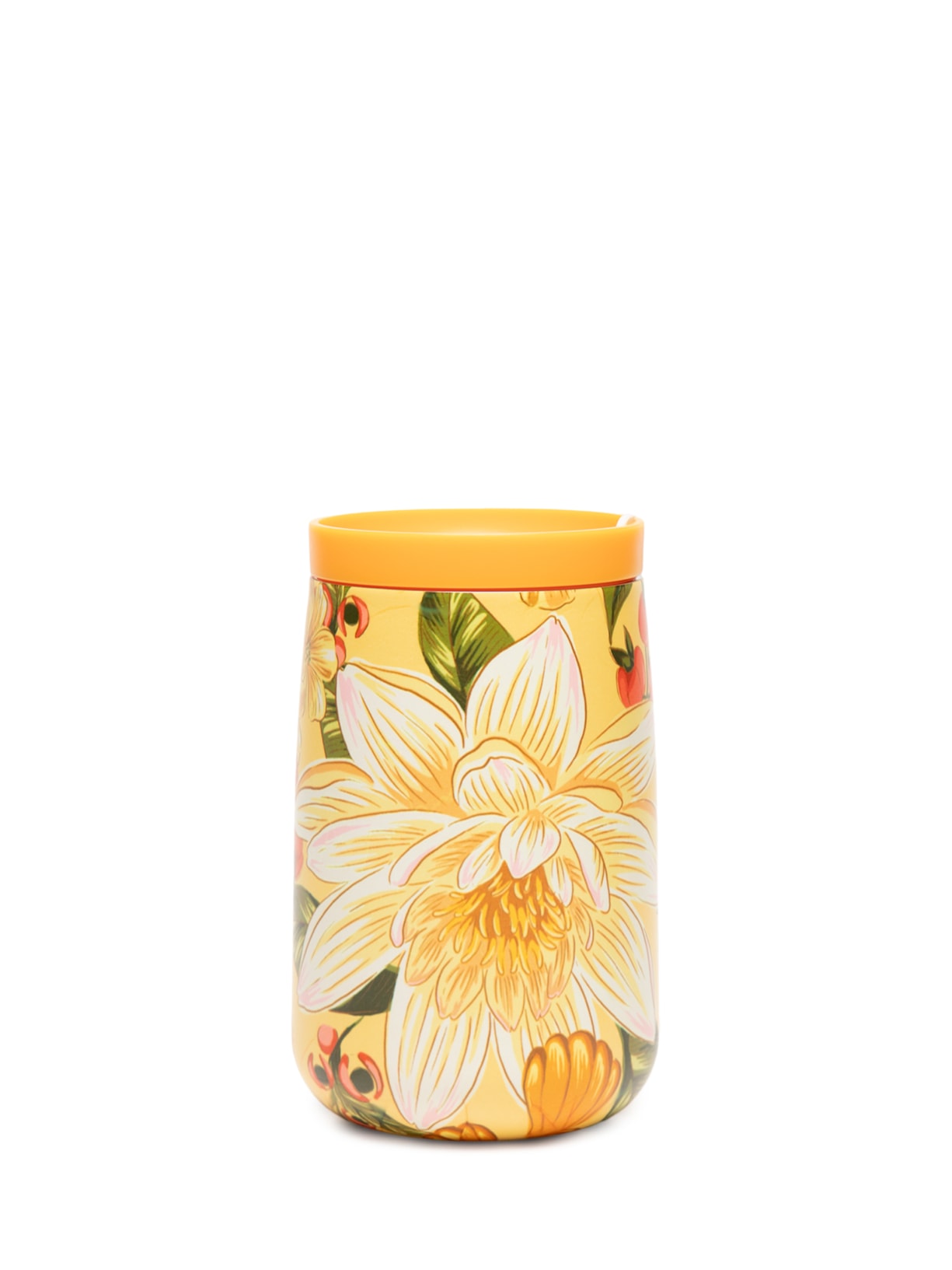 Copo Que Sede 500ML Floral Ararajuba - Amarelo