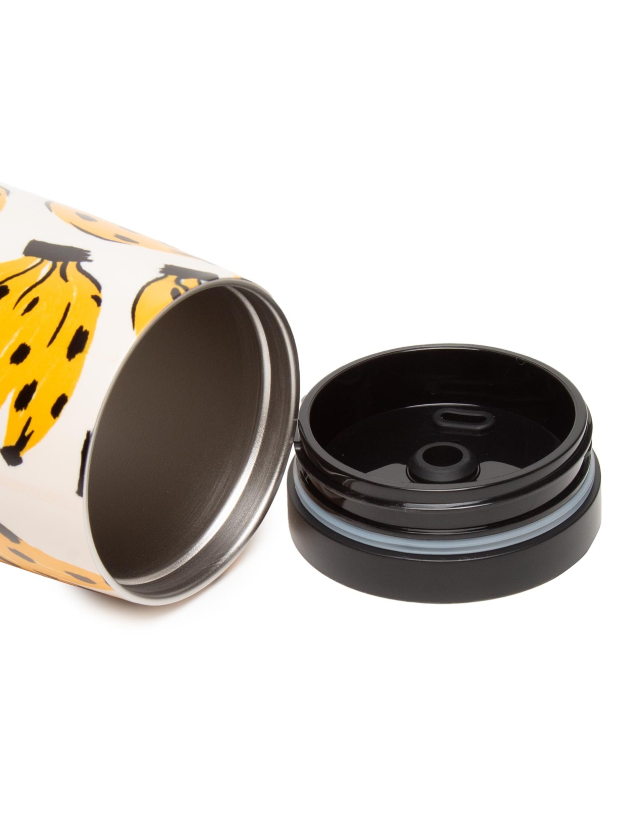 Copo Que Sede Bossa Banana 450ML Branco Farm Etc