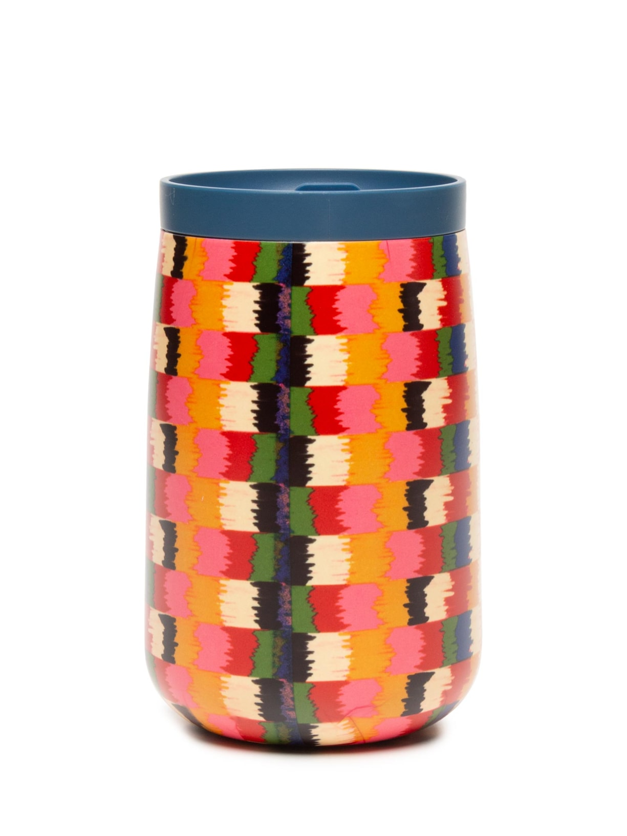 Copo Que Sede Quadriculado Bosque - Azul